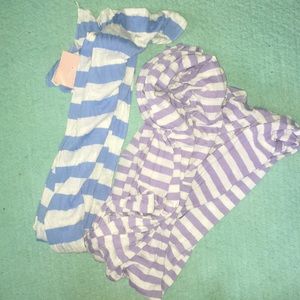 Striped scarfs!